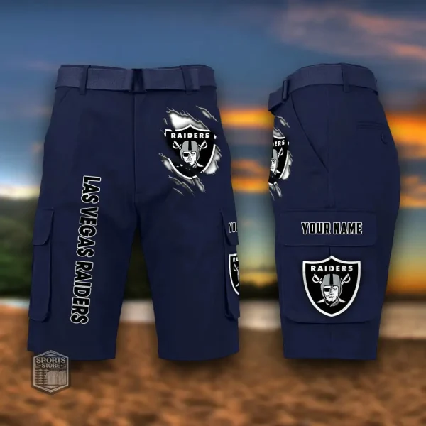 Las Vegas Raiders Men's Outdoor Sport Pants PURMC064 - Image 8