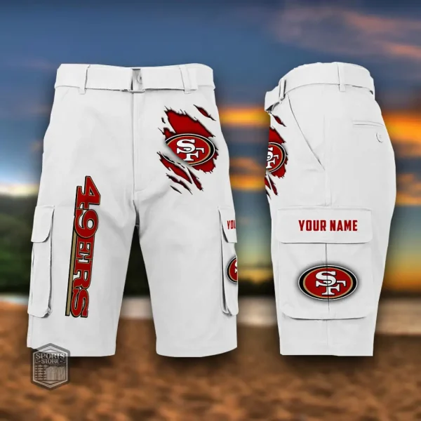 San Francisco 49ers Men's Outdoor Sport Pants PURMC067 - Image 3