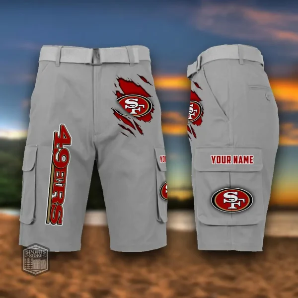 San Francisco 49ers Men's Outdoor Sport Pants PURMC067 - Image 4