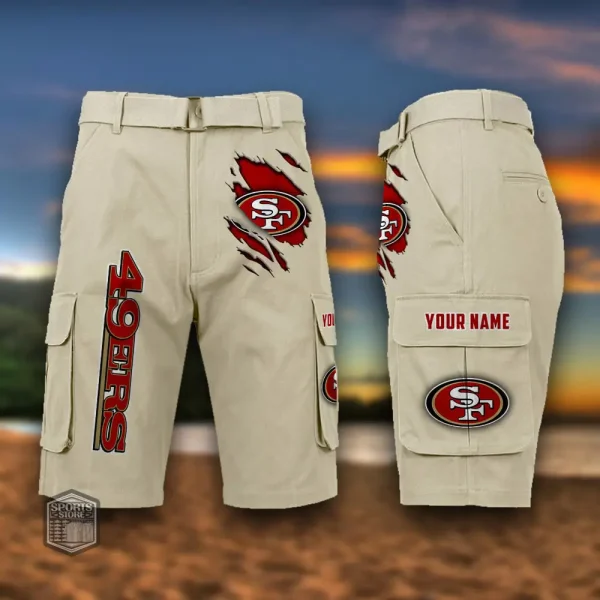 San Francisco 49ers Men's Outdoor Sport Pants PURMC067 - Image 5