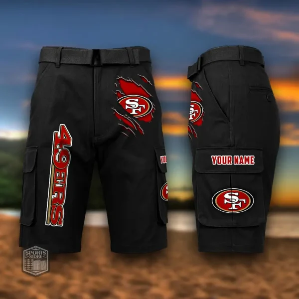 San Francisco 49ers Men's Outdoor Sport Pants PURMC067 - Image 7