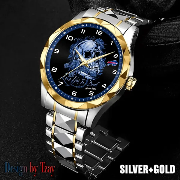 Buffalo Bills Luxury Automatic Stainless Steel Business Waterproof Watches For Men's 2025 SPTDMW870