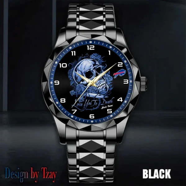 Buffalo Bills Luxury Automatic Stainless Steel Business Waterproof Watches For Men's 2025 SPTDMW870 - Image 4