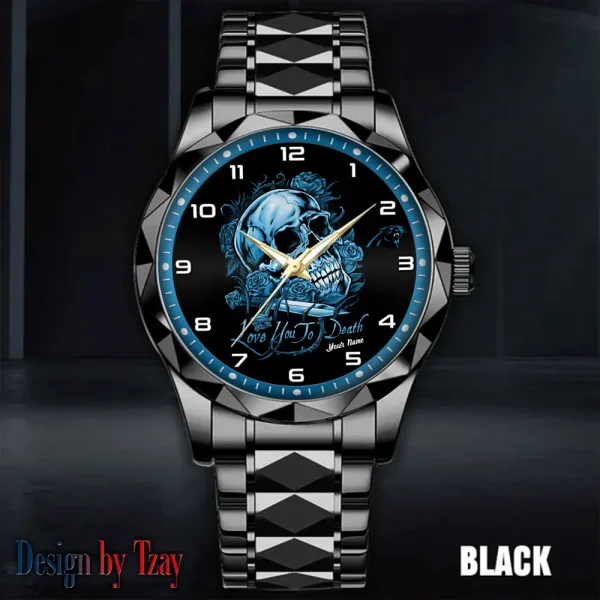 Carolina Panthers Luxury Automatic Stainless Steel Business Waterproof Watches For Men's 2025 SPTDMW871 - Image 3