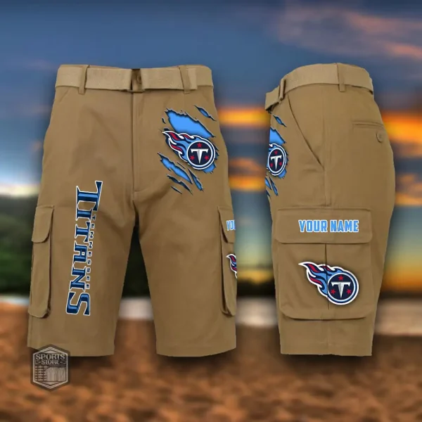 Tennessee Titans Men's Outdoor Sport Pants PURMC070 - Image 2
