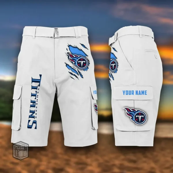 Tennessee Titans Men's Outdoor Sport Pants PURMC070 - Image 3