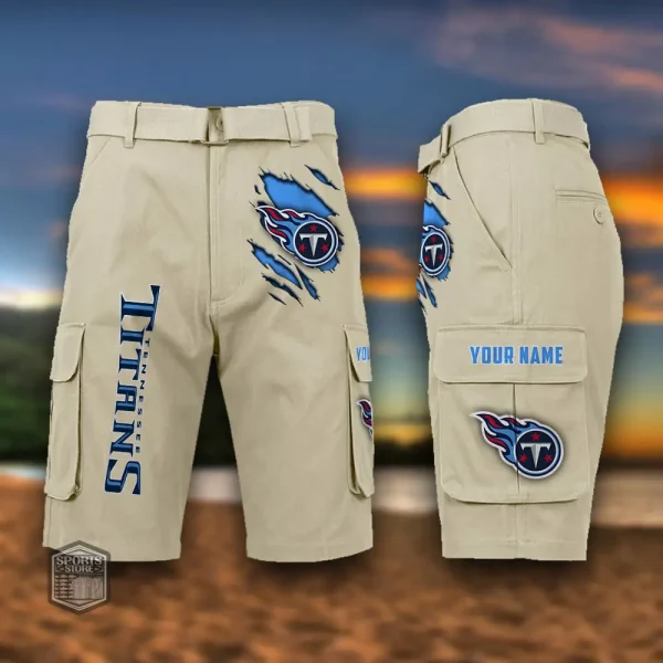 Tennessee Titans Men's Outdoor Sport Pants PURMC070 - Image 5