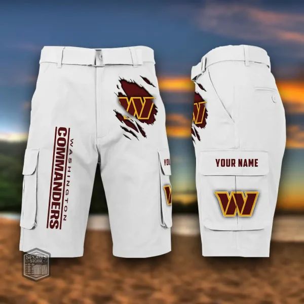 Washington Commanders Men's Outdoor Sport Pants PURMC071 - Image 3