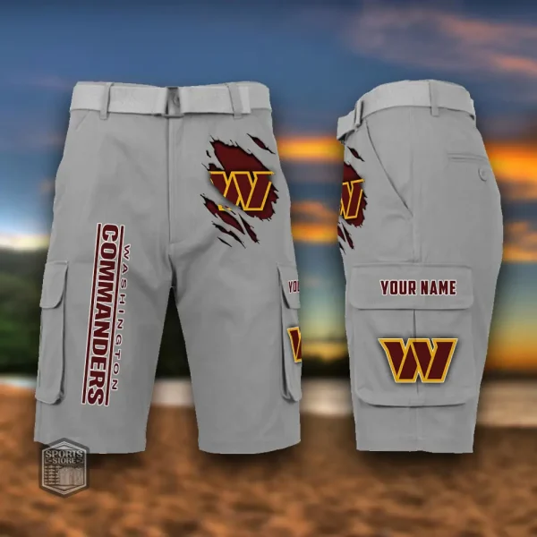 Washington Commanders Men's Outdoor Sport Pants PURMC071 - Image 5