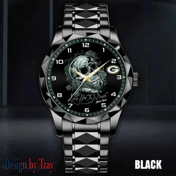 Green Bay Packers Luxury Automatic Stainless Steel Business Waterproof Watches For Men's 2025 SPTDMW878 - Image 3