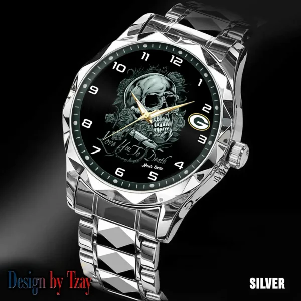Green Bay Packers Luxury Automatic Stainless Steel Business Waterproof Watches For Men's 2025 SPTDMW878 - Image 4
