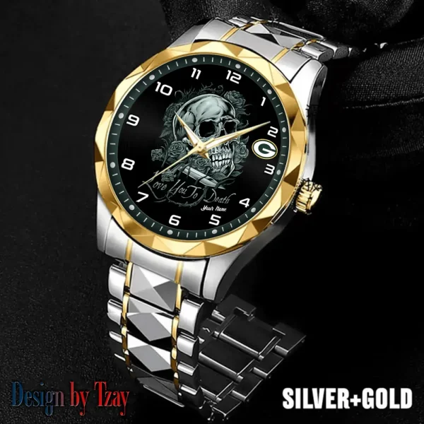 Green Bay Packers Luxury Automatic Stainless Steel Business Waterproof Watches For Men's 2025 SPTDMW878
