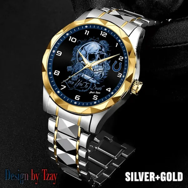 Indianapolis Colts Luxury Automatic Stainless Steel Business Waterproof Watches For Men's 2025 SPTDMW880