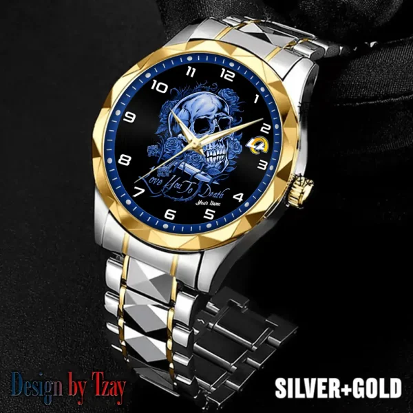 Los Angeles Rams Luxury Automatic Stainless Steel Business Waterproof Watches For Men's 2025 SPTDMW885