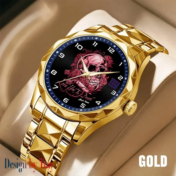 New York Giants Luxury Automatic Stainless Steel Business Waterproof Watches For Men's 2025 SPTDMW890 - Image 4