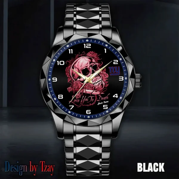 New York Giants Luxury Automatic Stainless Steel Business Waterproof Watches For Men's 2025 SPTDMW890 - Image 5