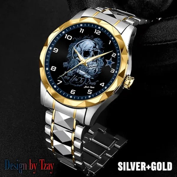 Dallas Cowboys Luxury Automatic Stainless Steel Business Waterproof Watches For Men's 2025 SPTDMW875