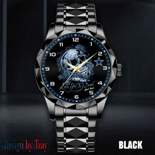 Dallas Cowboys Luxury Automatic Stainless Steel Business Waterproof Watches For Men's 2025 SPTDMW875 - Image 5