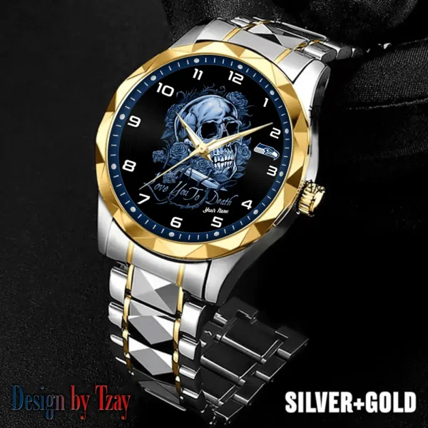 Seattle Seahawks Luxury Automatic Stainless Steel Business Waterproof Watches For Men's 2025 SPTDMW895