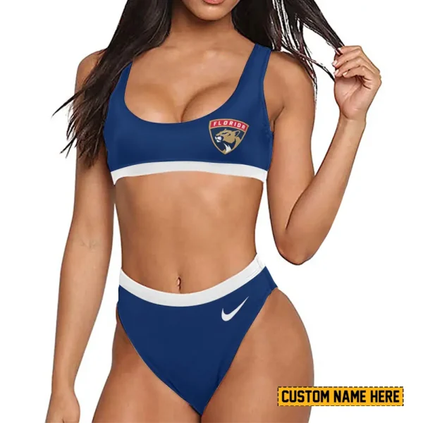 Florida Panthers Women's Sport Two-Piece Swimsuit New 2025 SPTSBNS032