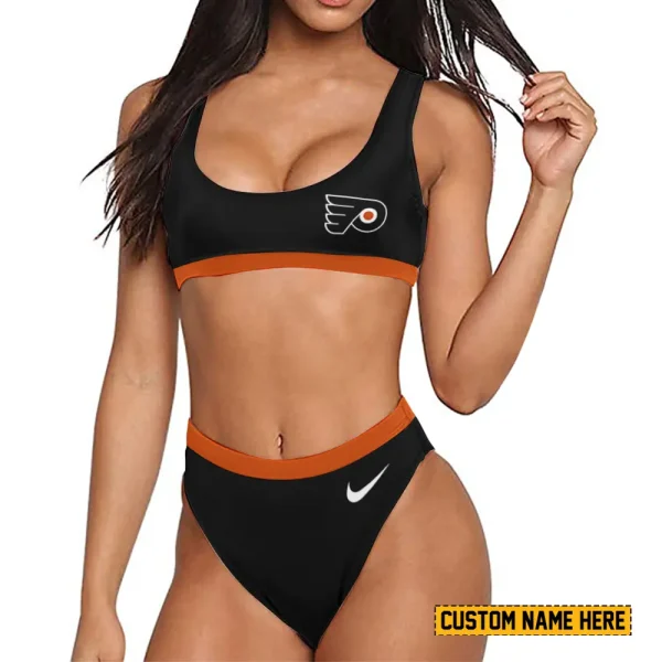 Philadelphia Flyers Women's Sport Two-Piece Swimsuit New 2025 SPTSBNS041