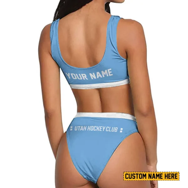 Utah Hockey Club Women's Sport Two-Piece Swimsuit New 2025 SPTSBNS046 - Image 2