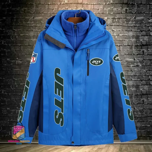 New York Jets Men's Fleece Suede Jacket PURSJ083 - Image 7