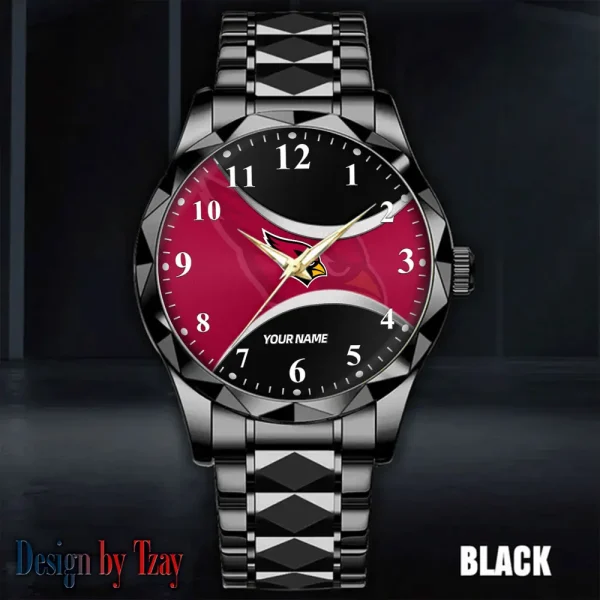 Arizona Cardinals Luxury Automatic Stainless Steel Business Waterproof Watches For Men's 2025 SPTDMW899 - Image 3