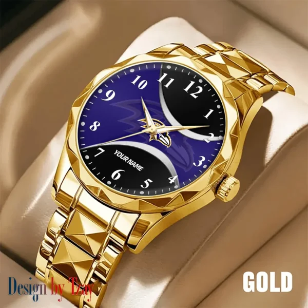 Baltimore Ravens Luxury Automatic Stainless Steel Business Waterproof Watches For Men's 2025 SPTDMW901 - Image 2