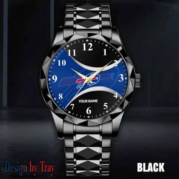 Buffalo Bills Luxury Automatic Stainless Steel Business Waterproof Watches For Men's 2025 SPTDMW902 - Image 2