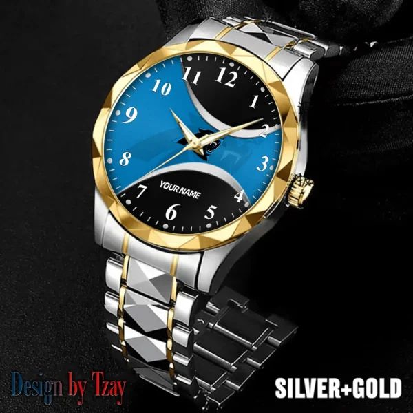 Carolina Panthers Luxury Automatic Stainless Steel Business Waterproof Watches For Men's 2025 SPTDMW903