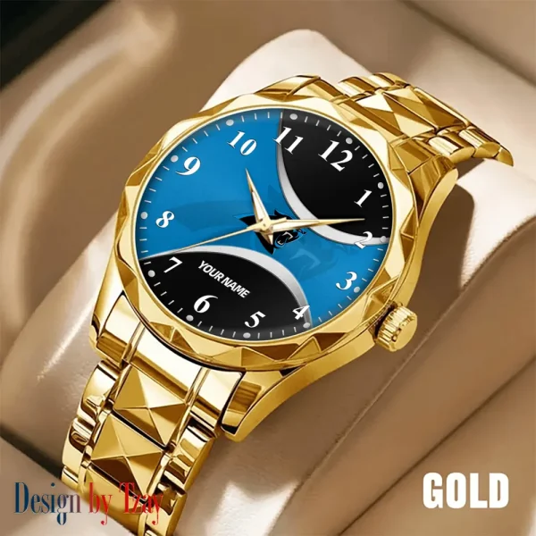 Carolina Panthers Luxury Automatic Stainless Steel Business Waterproof Watches For Men's 2025 SPTDMW903 - Image 5