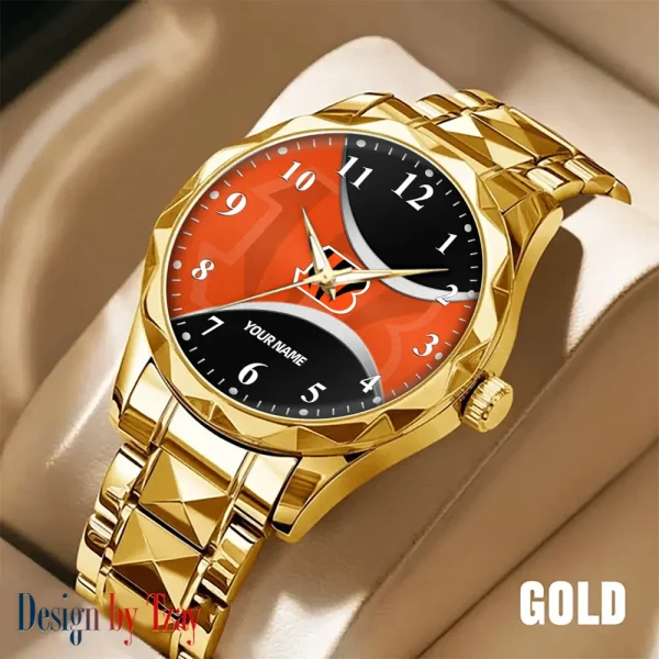 Cincinnati Bengals Luxury Automatic Stainless Steel Business Waterproof Watches For Men's 2025 SPTDMW905 - Image 4