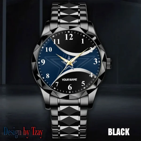 Dallas Cowboys Luxury Automatic Stainless Steel Business Waterproof Watches For Men's 2025 SPTDMW907 - Image 5