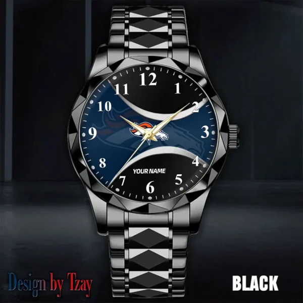 Denver Broncos Luxury Automatic Stainless Steel Business Waterproof Watches For Men's 2025 SPTDMW908 - Image 2