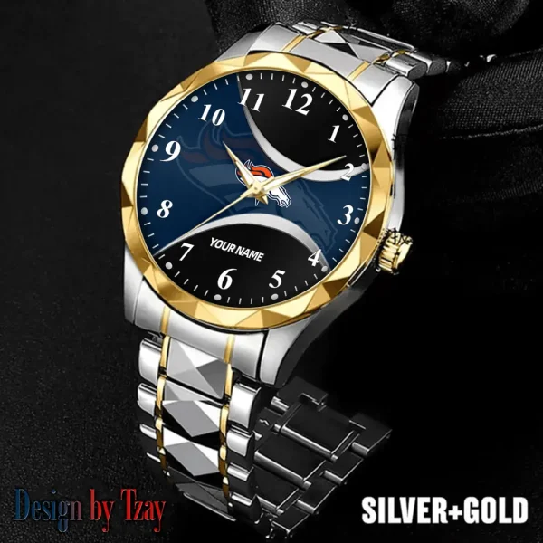 Denver Broncos Luxury Automatic Stainless Steel Business Waterproof Watches For Men's 2025 SPTDMW908 - Image 3
