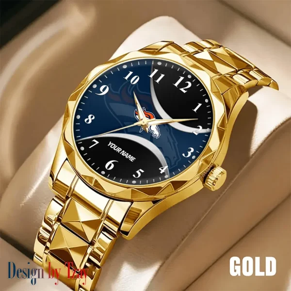 Denver Broncos Luxury Automatic Stainless Steel Business Waterproof Watches For Men's 2025 SPTDMW908 - Image 5