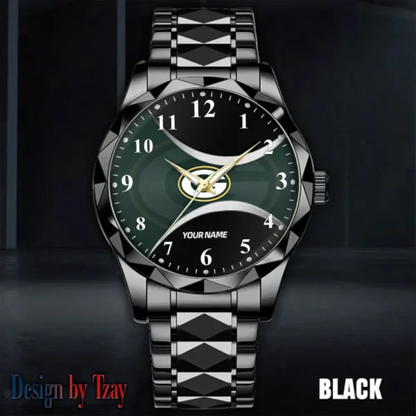 Green Bay Packers Luxury Automatic Stainless Steel Business Waterproof Watches For Men's 2025 SPTDMW910 - Image 3