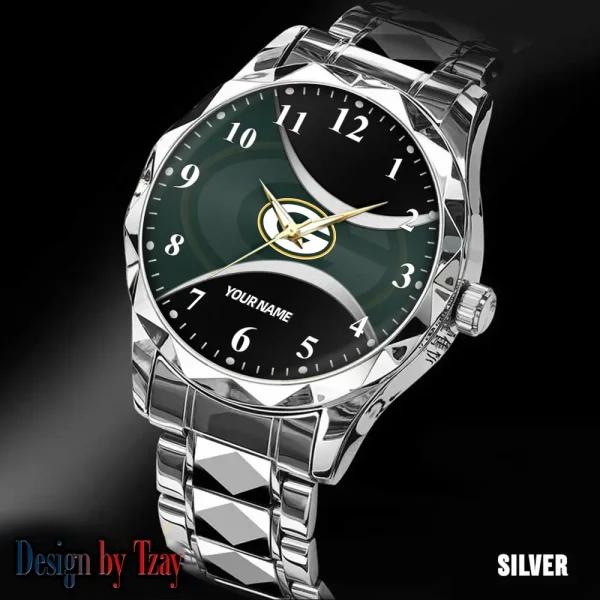 Green Bay Packers Luxury Automatic Stainless Steel Business Waterproof Watches For Men's 2025 SPTDMW910 - Image 5