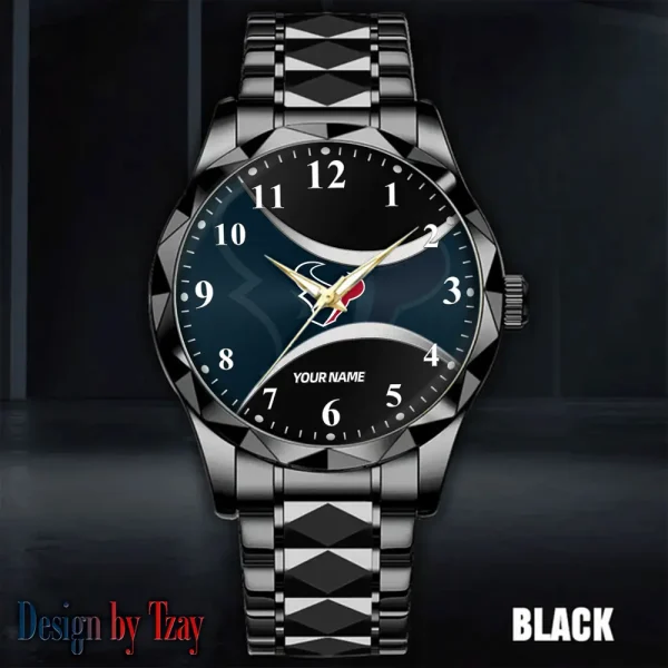 Houston Texans Luxury Automatic Stainless Steel Business Waterproof Watches For Men's 2025 SPTDMW911 - Image 2