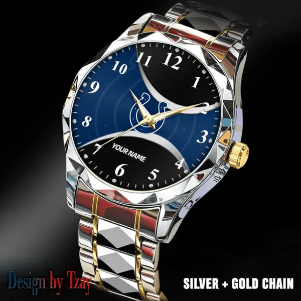 Indianapolis Colts Luxury Automatic Stainless Steel Business Waterproof Watches For Men's 2025 SPTDMW912