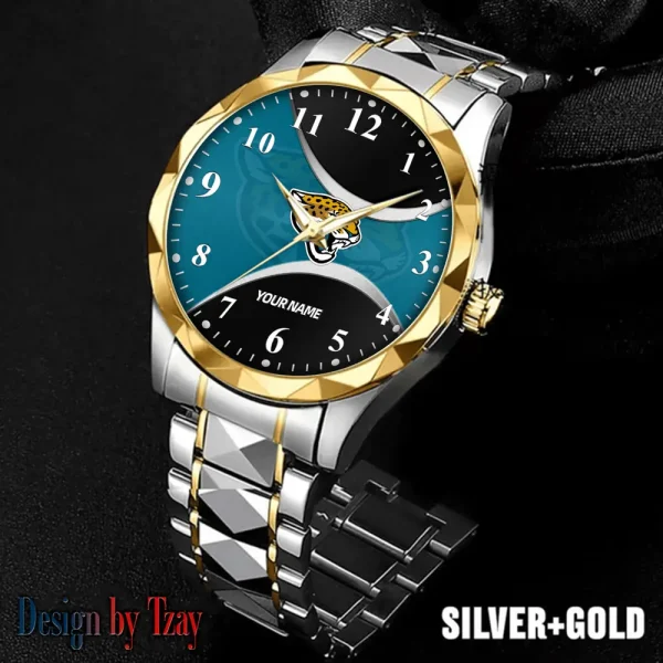 Jacksonville Jaguars Luxury Automatic Stainless Steel Business Waterproof Watches For Men's 2025 SPTDMW913