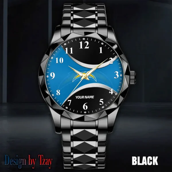 Los Angeles Chargers Luxury Automatic Stainless Steel Business Waterproof Watches For Men's 2025 SPTDMW916 - Image 4
