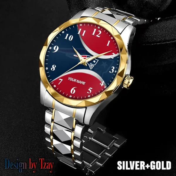 New England Patriots Luxury Automatic Stainless Steel Business Waterproof Watches For Men's 2025 SPTDMW920