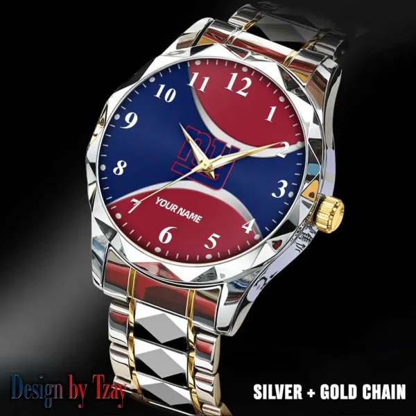 New York Giants Luxury Automatic Stainless Steel Business Waterproof Watches For Men's 2025 SPTDMW922 - Image 4