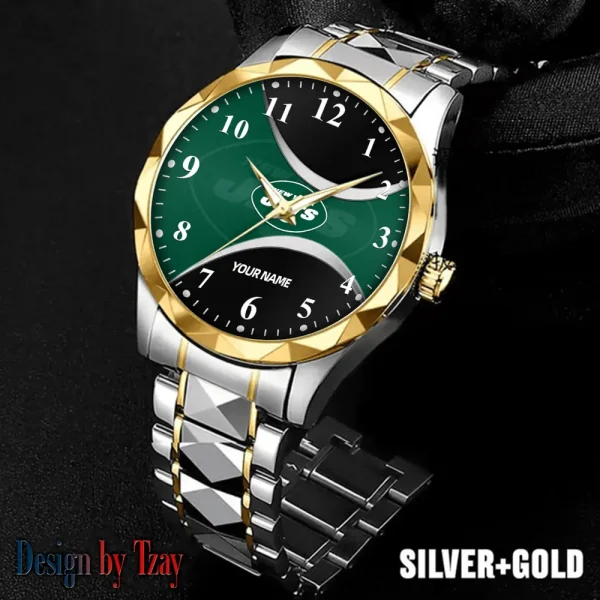 New York Jets Luxury Automatic Stainless Steel Business Waterproof Watches For Men's 2025 SPTDMW923