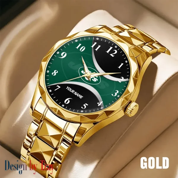 New York Jets Luxury Automatic Stainless Steel Business Waterproof Watches For Men's 2025 SPTDMW923 - Image 4