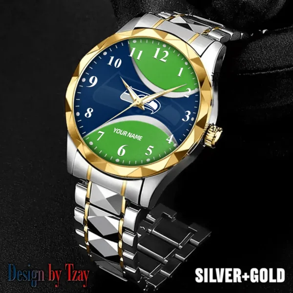 Seattle Seahawks Luxury Automatic Stainless Steel Business Waterproof Watches For Men's 2025 SPTDMW927