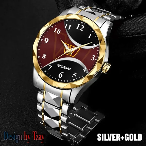 Washington Commanders Luxury Automatic Stainless Steel Business Waterproof Watches For Men's 2025 SPTDMW928