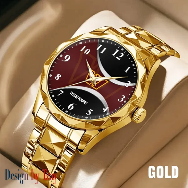 Washington Commanders Luxury Automatic Stainless Steel Business Waterproof Watches For Men's 2025 SPTDMW928 - Image 4